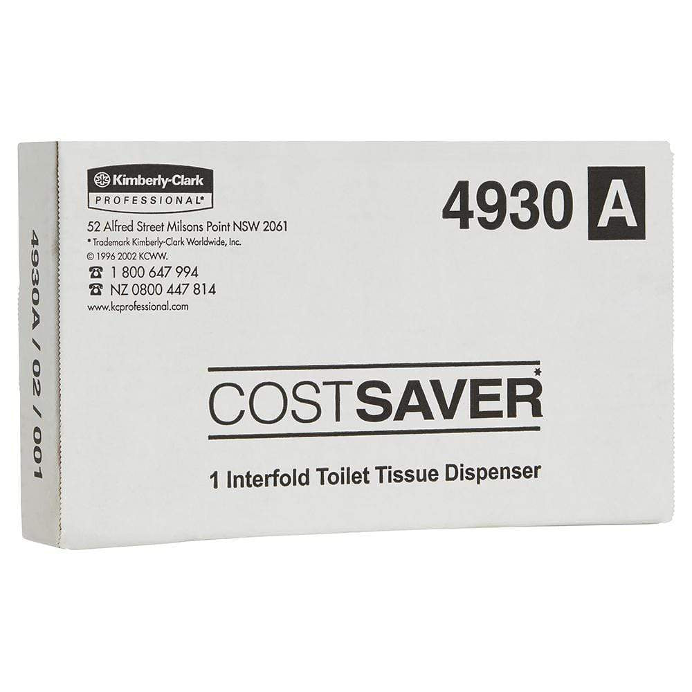 KIMBERLY-CLARK PROFESSIONAL COSTSAVER Interfold Toilet Paper Dispenser (4930)