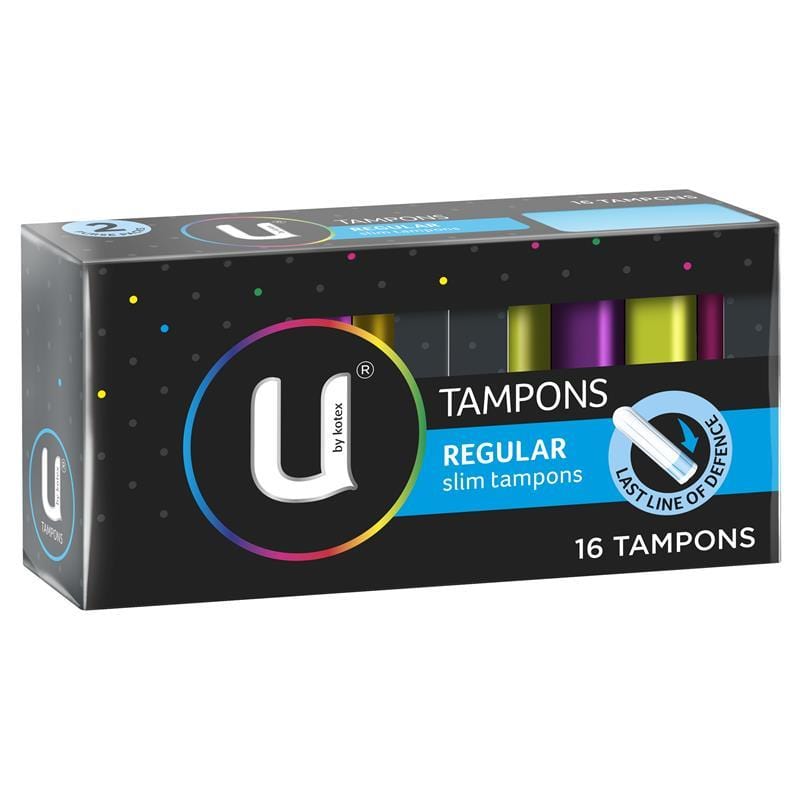 Kotex Tampons Kotex U Tampons Reg 16 x12
