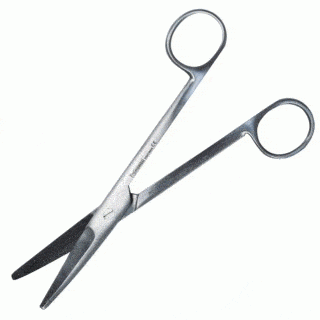 Professional Hospital Furnishings Mayo Scissors 15.5cm / Curved / Standard Mayo Operation & Dissecting Scissors