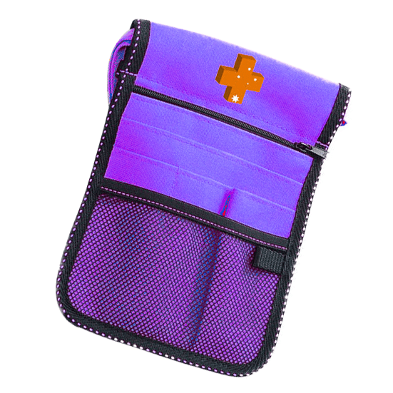 Medshop Nursing Pouches Purple Medshop Nursing Pouch