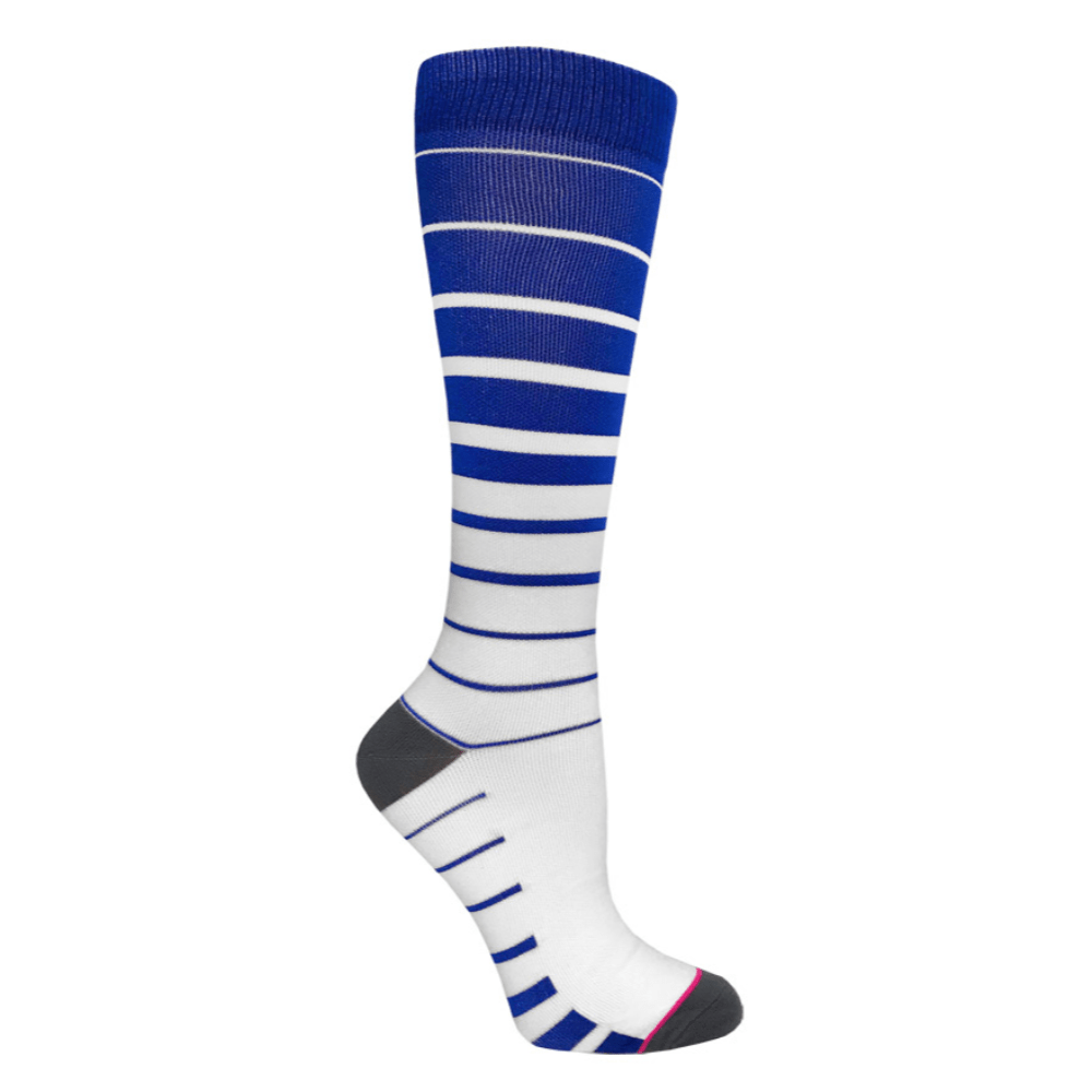 Prestige Medical Socks/Hosiery Royal Stripes Prestige 30cm Premium Knit Compression Socks