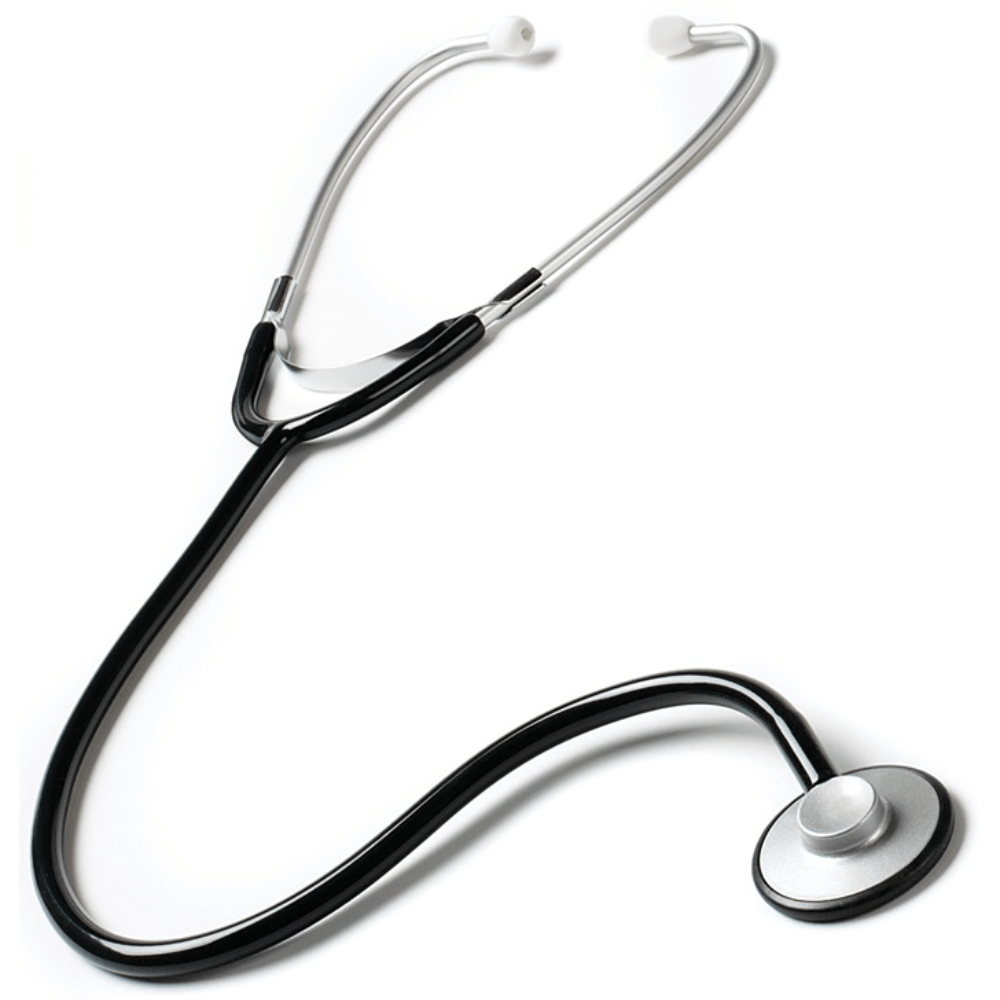Prestige Medical Basic Stethoscopes Black Prestige Basic Single Head Stethoscope