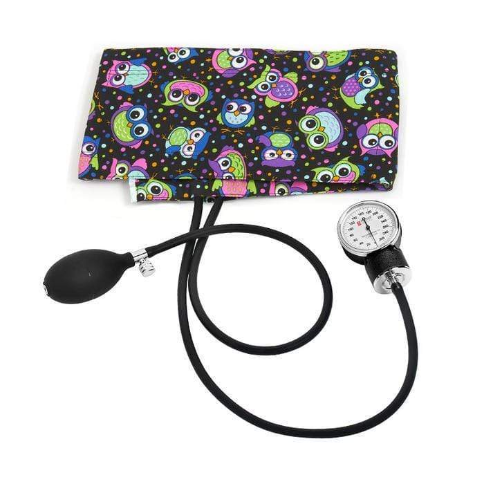 Prestige Medical Hand Held Sphygmomanometers Party Owls Black / Adult 10.0"-16.0" Prestige Premium Aneroid Sphygmomanometer