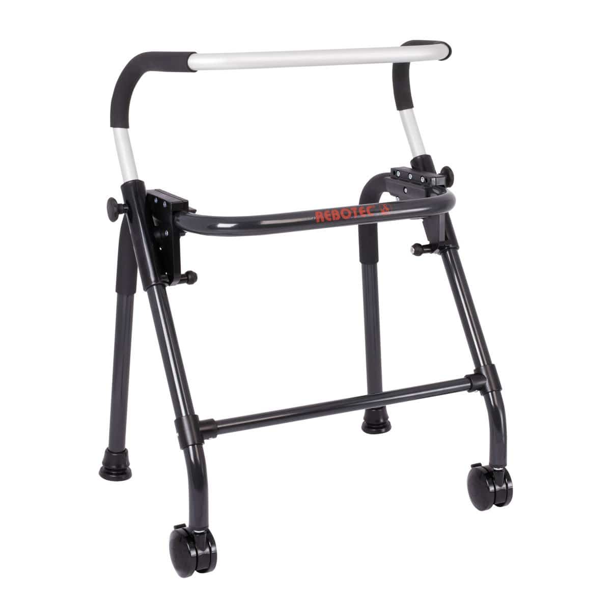Rebotec Regular / Charcoal Rebotec WALK ON + ROLLERS Aluminium Walking Frame
