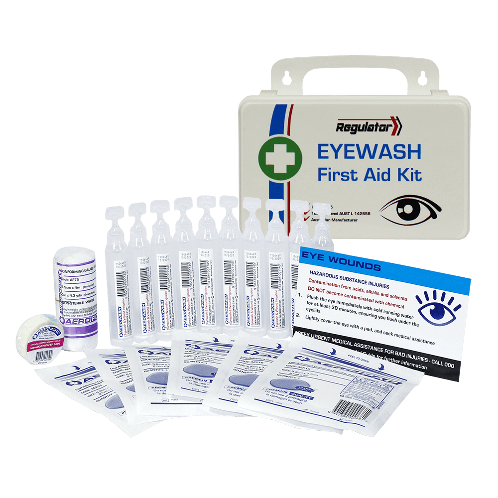 REGULATOR Eyewash First Aid Kit