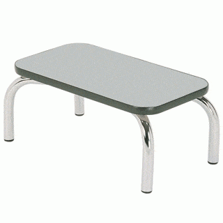 Dalcross Foot Stools Single Step up stool - Black P/Coat 1061