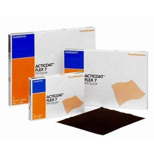 Smith & Nephew Acticoat Flex 7 Antimicrobial Silver Dressing