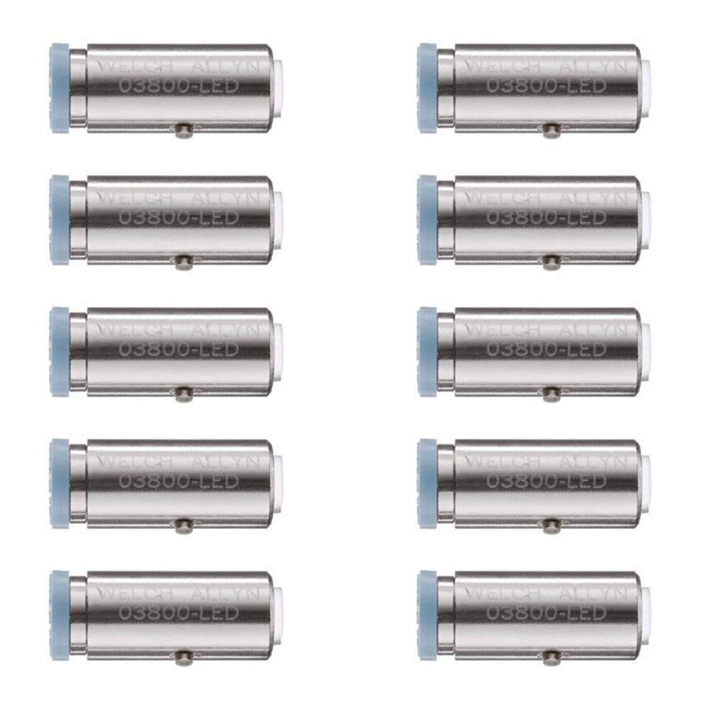 Welch Allyn Lamps & Globes 03800-LED / Box10 / LED Lamp Upgrade Kit PanOptic Welch Allyn Replacement Lamps and Globes