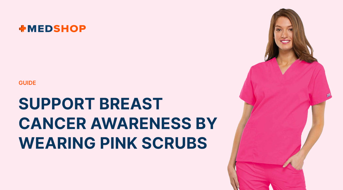 Support Breast Cancer Awareness By Wearing Pink Scrubs