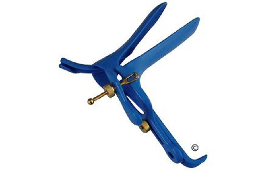 Graves Vaginal Speculum with Disposable Evacuation Tube - Medium
