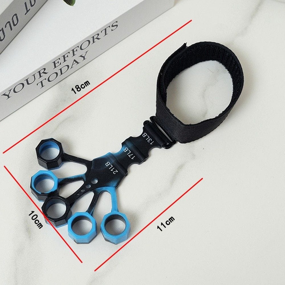 10 pcs Green Finger Exerciser and Hand Strengthener - Adjustable Silicone Grip Strength Trainer for Physical Therapy, Athletes and Musicians - 13LB to 21LB Resistance Levels