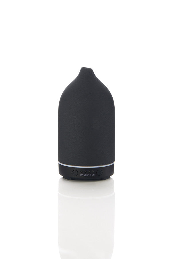 Stone Aroma Diffuser - Black/Black