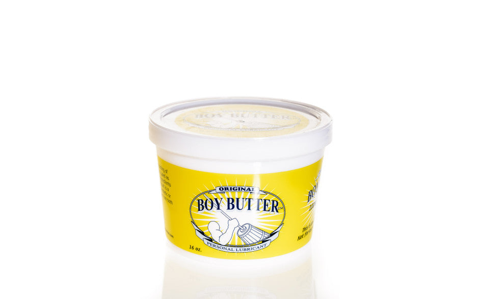 Boy Butter Original Oil-Based Lubricant Coconut Oil Blend 16oz