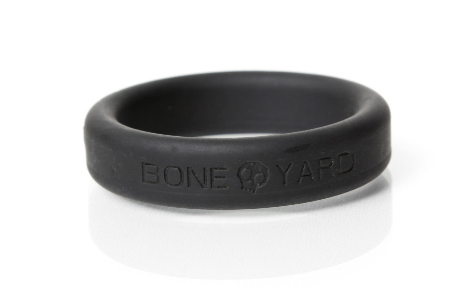 Boneyard Silicone Cock Ring 40mm Black