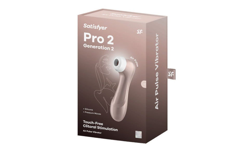 Satisfyer Pro 2 Next Gen Air-Pulse Clitoral Stimulator 11 Programs Rose Gold