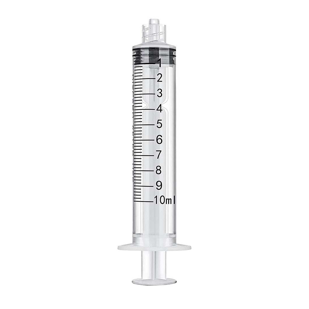 Luer Lock Syringes Without Needle – Sterile Disposable, Box of 100