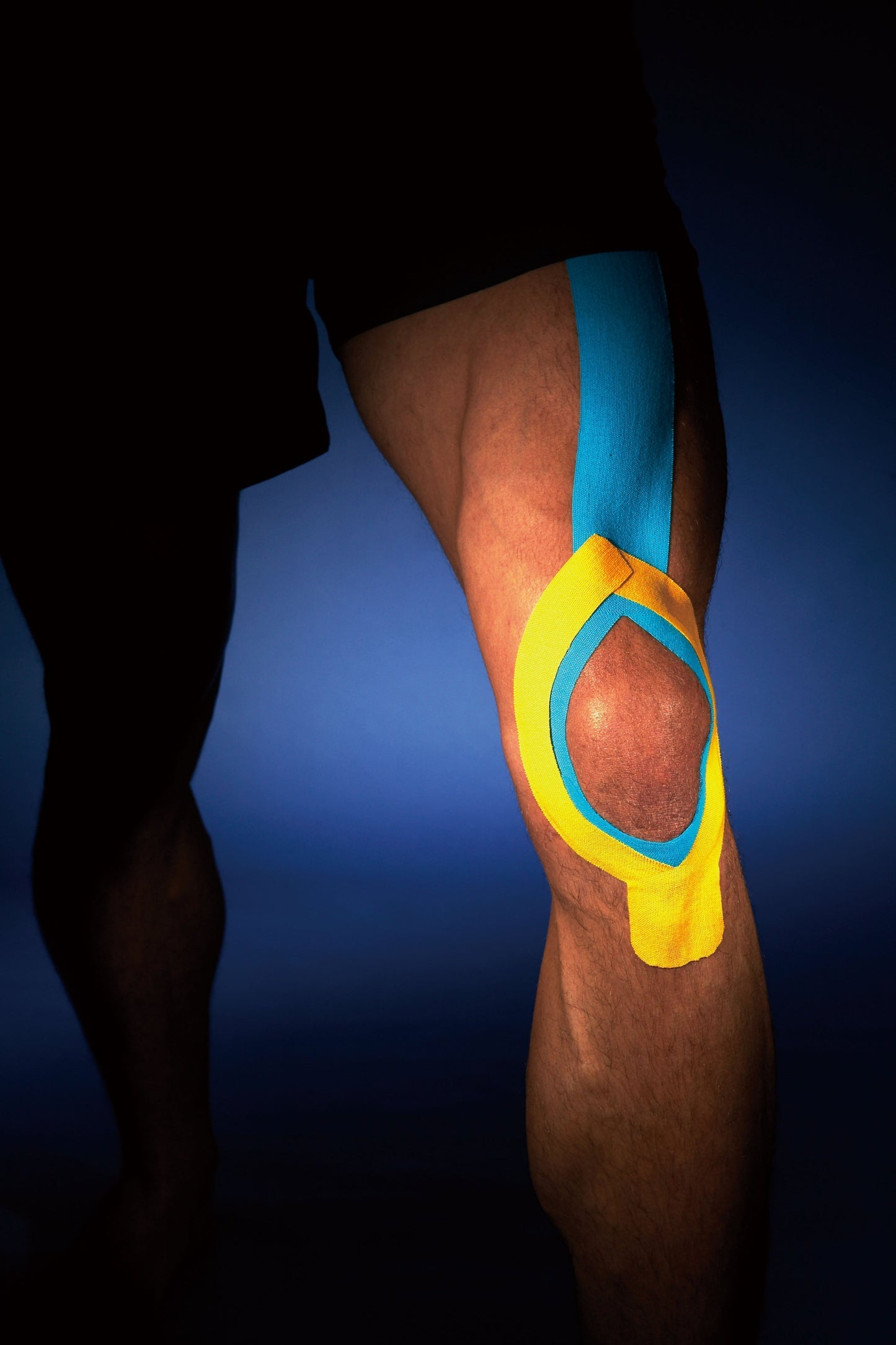 Max Taping kinetic tape with pre-cut 4-arc pattern