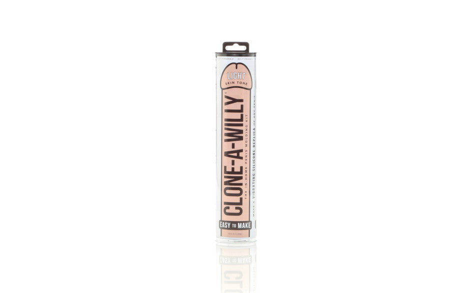 Clone-A-Willy DIY Vibrating Silicone Penis Casting Kit Light Skin Tone