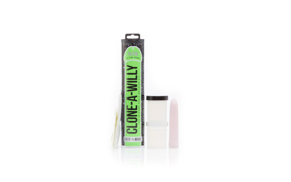 Clone-A-Willy DIY Vibrating Silicone Penis Casting Kit Glow Green