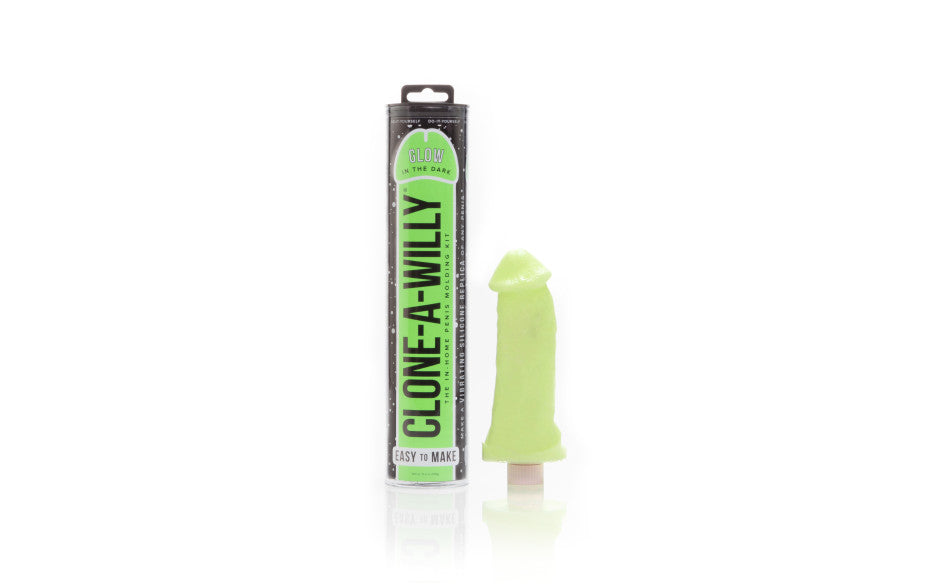 Clone-A-Willy DIY Vibrating Silicone Penis Casting Kit Glow Green