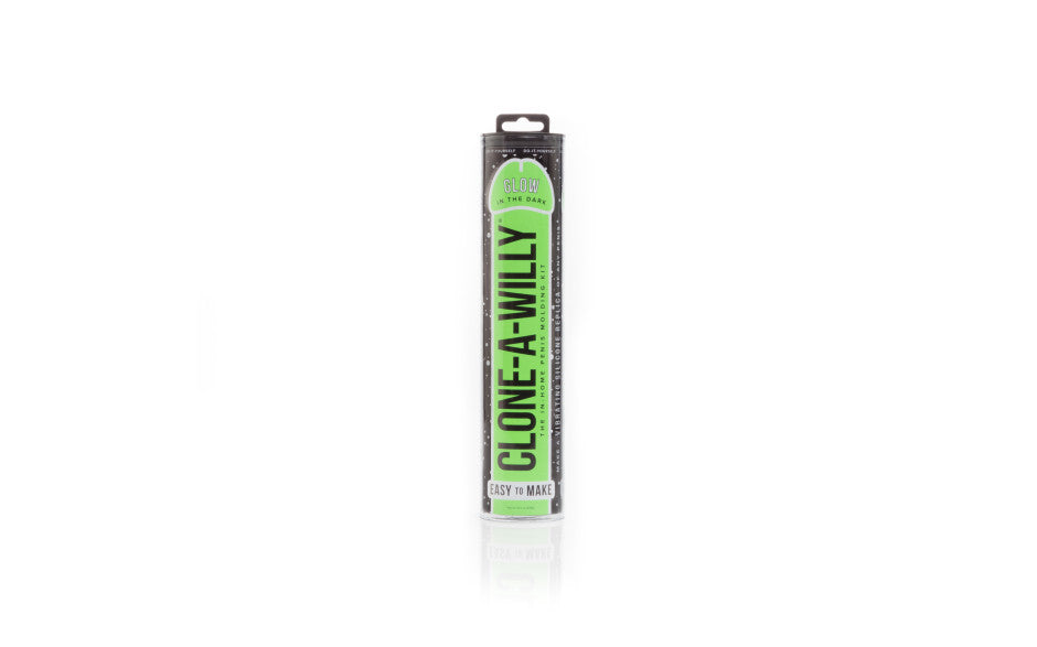 Clone-A-Willy DIY Vibrating Silicone Penis Casting Kit Glow Green