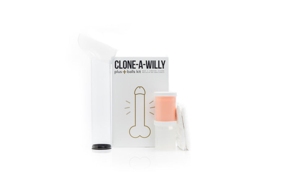 Clone-A-Willy Plus Balls DIY Vibrating Dildo Kit Light Skin Tone