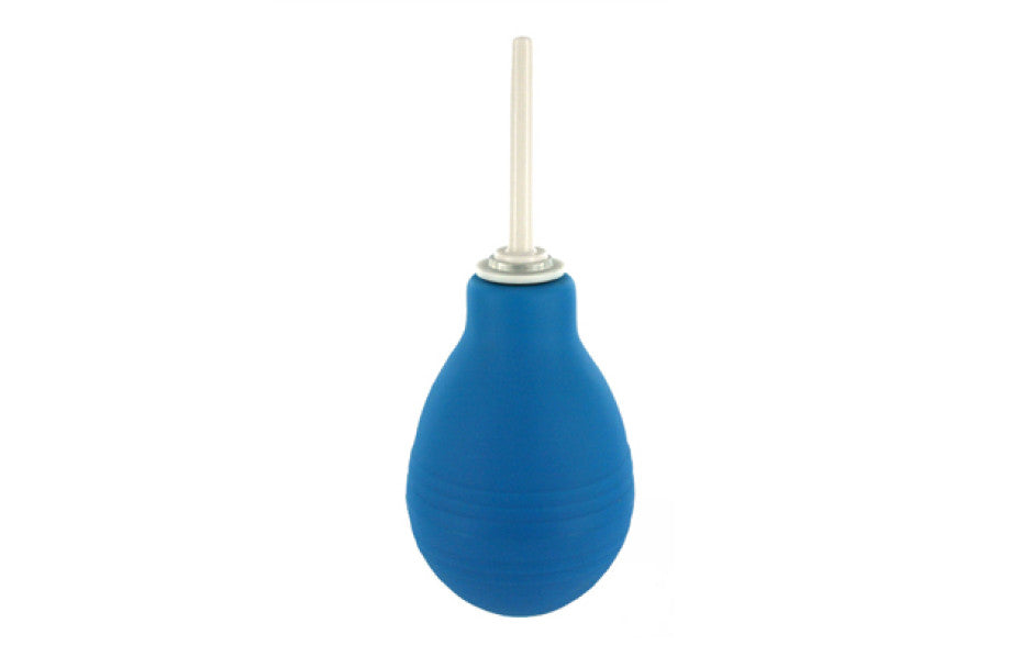 CleanStream Enema Bulb Anal Douche Blue