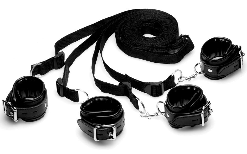Under Bed Restraint Kit Full Body Bondage Set