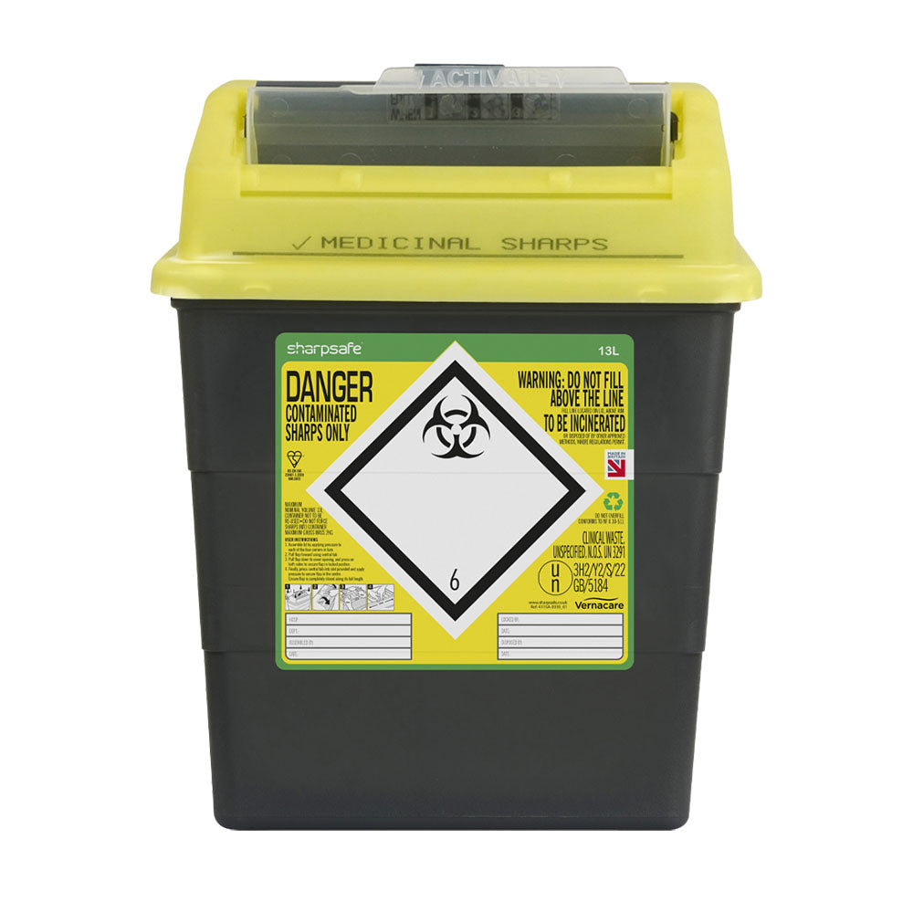 Shapsafe Sharps Container 13L