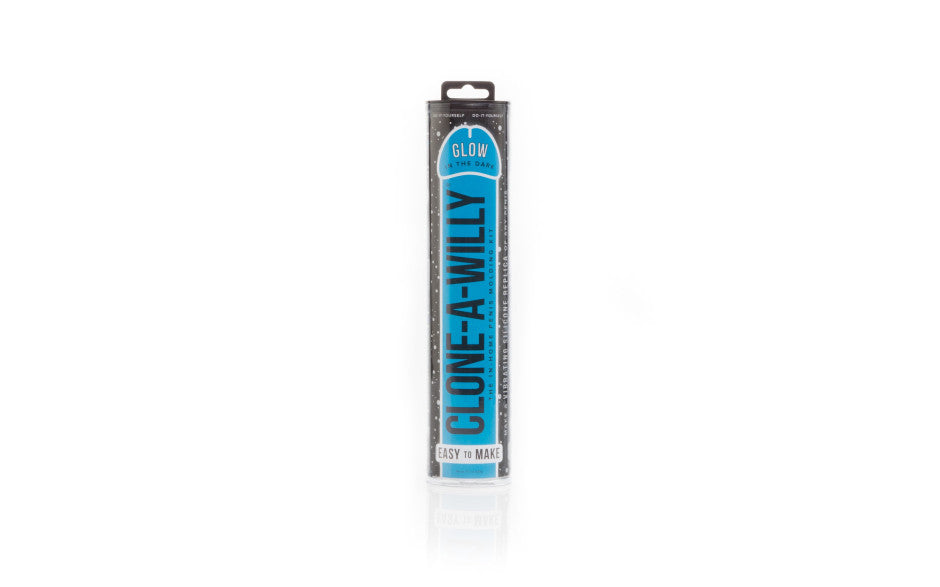 Clone-A-Willy DIY Vibrating Silicone Penis Casting Kit Glow Blue