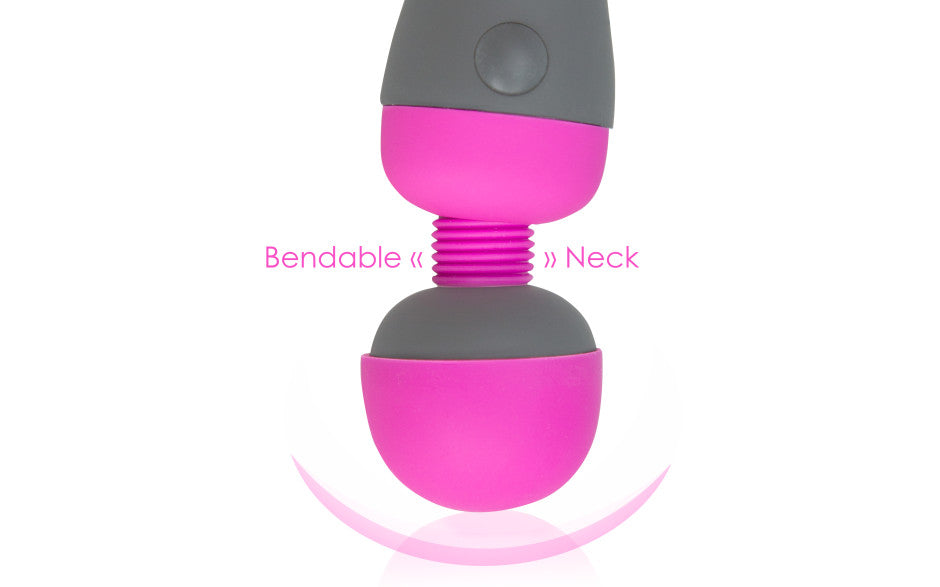 PalmPower Classic Corded Massage Wand Vibrator Pink