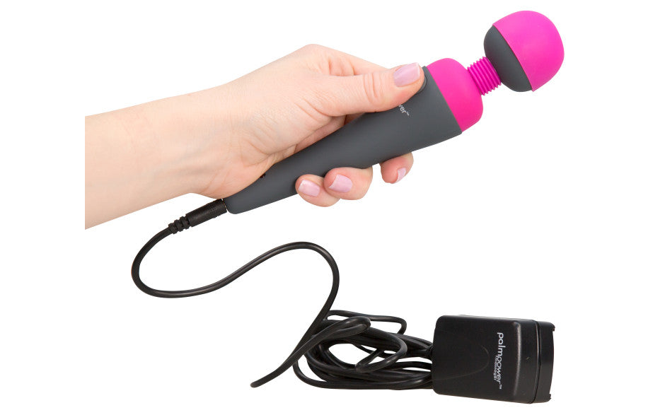 PalmPower Classic Corded Massage Wand Vibrator Pink
