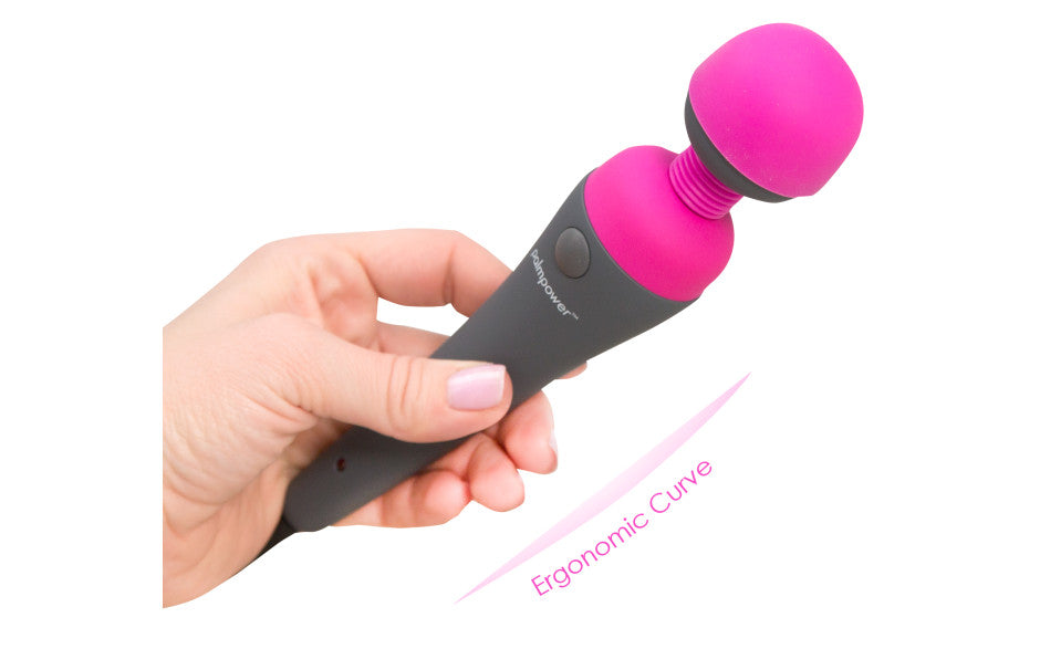 PalmPower Classic Corded Massage Wand Vibrator Pink