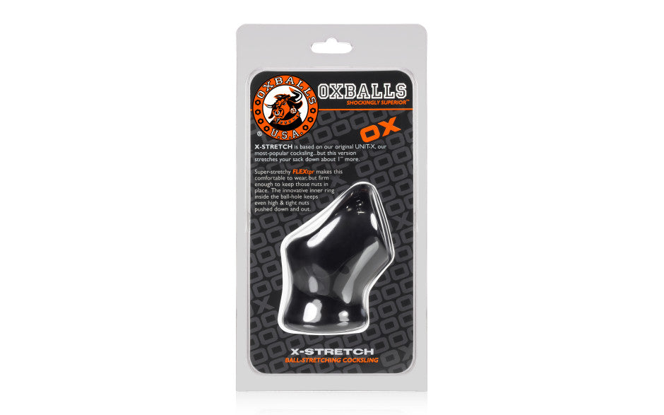 Unit X Stretch Cock and Ball Sling Black