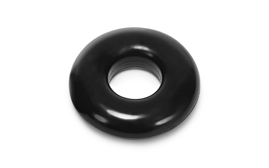 Oxballs Donut 2 Thick Jelly Cock Ring Large Black