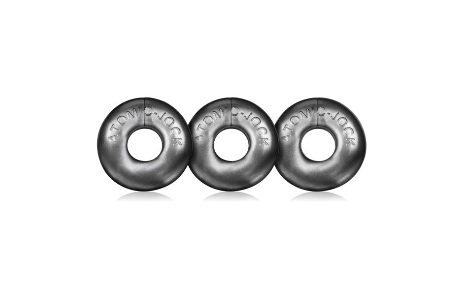 Oxballs Ringer Jelly Cock Ring 3-Pack Steel