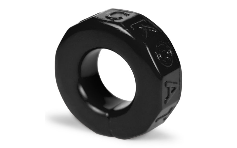 Oxballs Sprocket Soft Silicone Cock Ring Black