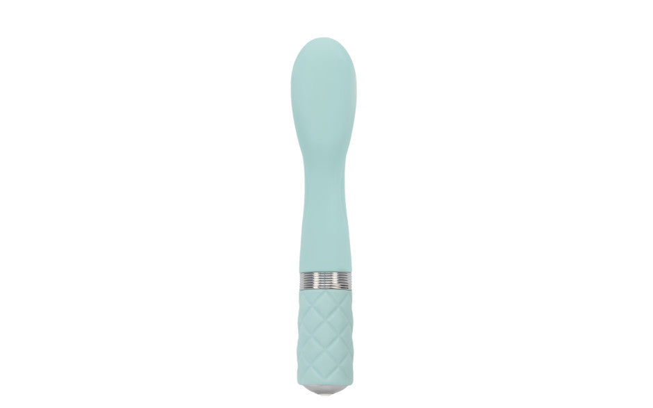 Pillow Talk Sassy Luxe Silicone Bullet Vibrator Teal