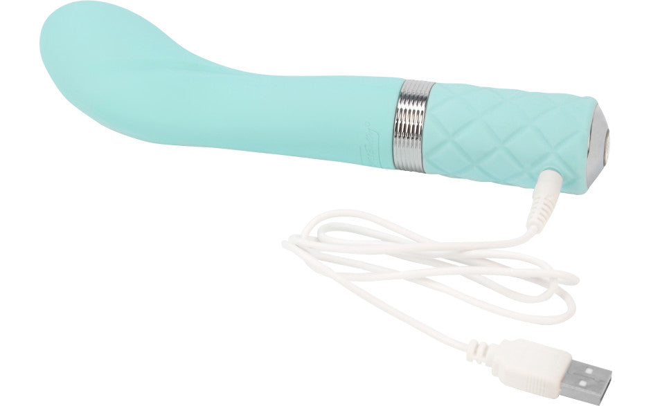 Pillow Talk Sassy Luxe Silicone Bullet Vibrator Teal