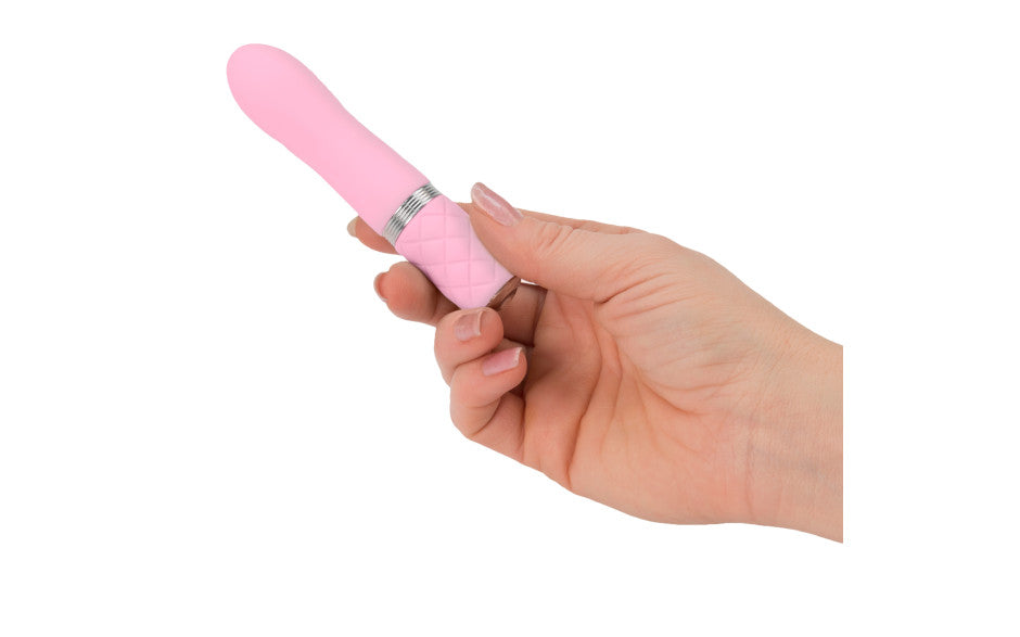 Pillow Talk Flirty Compact Silicone Bullet Vibrator Pink