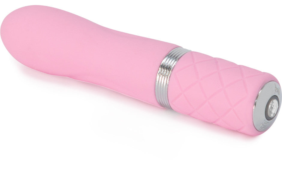 Pillow Talk Flirty Compact Silicone Bullet Vibrator Pink