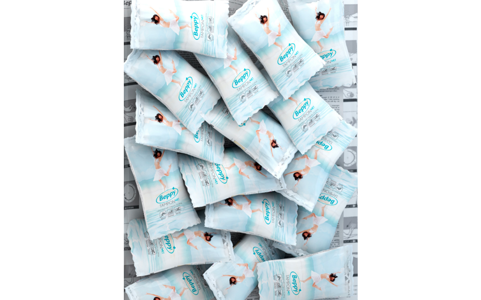 Beppy Soft+Comfort Wet Pre-Lubricated Menstrual Sponge 30 Pack