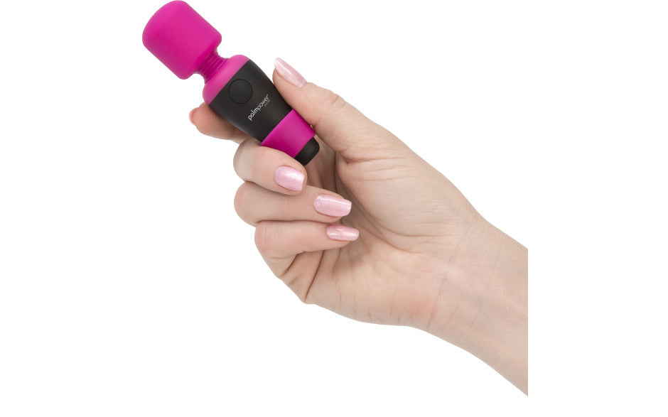 PalmPower Pocket Compact Rechargeable Massage Wand Vibrator
