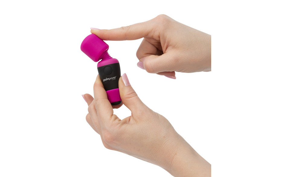 PalmPower Pocket Compact Rechargeable Massage Wand Vibrator