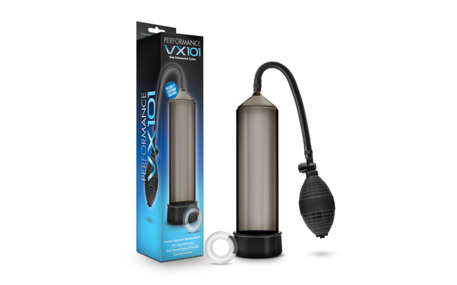 Performance VX101 Medical-Grade Beginner Penis Vacuum Pump Black