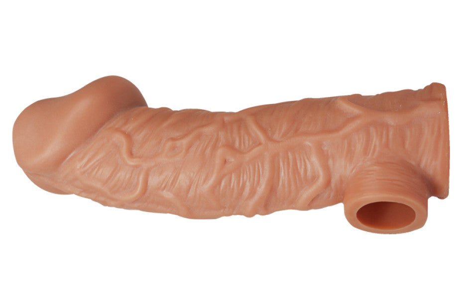 Soft Silicone Cock Sleeve Extension Large