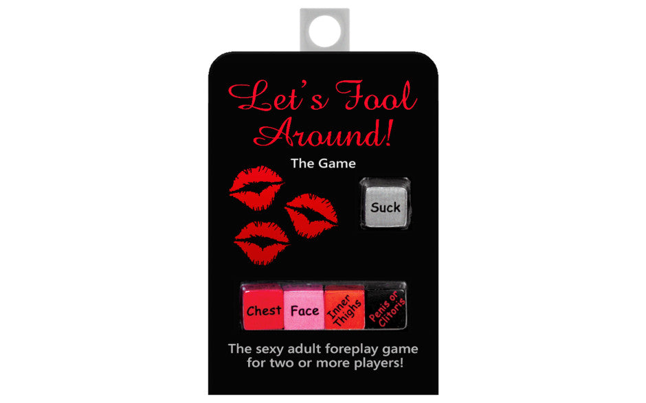 Let's Fool Around Couples and Group Intimacy Dice Game