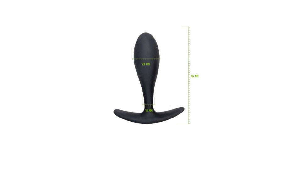 All Day Long Premium Silicone Anal Butt Plug Small