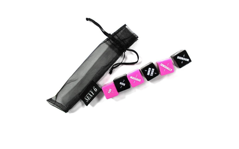 Sexy 6 Foreplay Dice Game Set