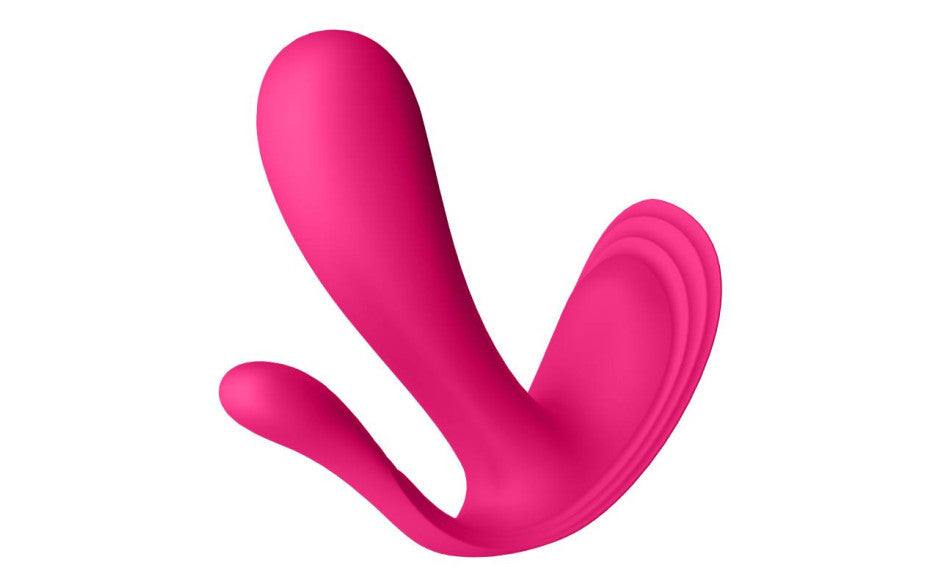 Satisfyer Top Secret+ App-Controlled Wearable G-Spot Vibrator Pink